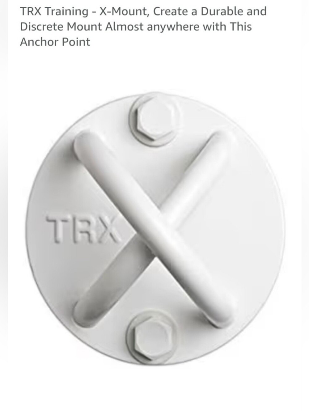 TRX- Wall  Mount Anchor in White